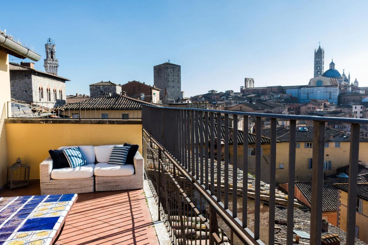 시에나 La Terrazza Sul Duomo 아파트 외부 사진